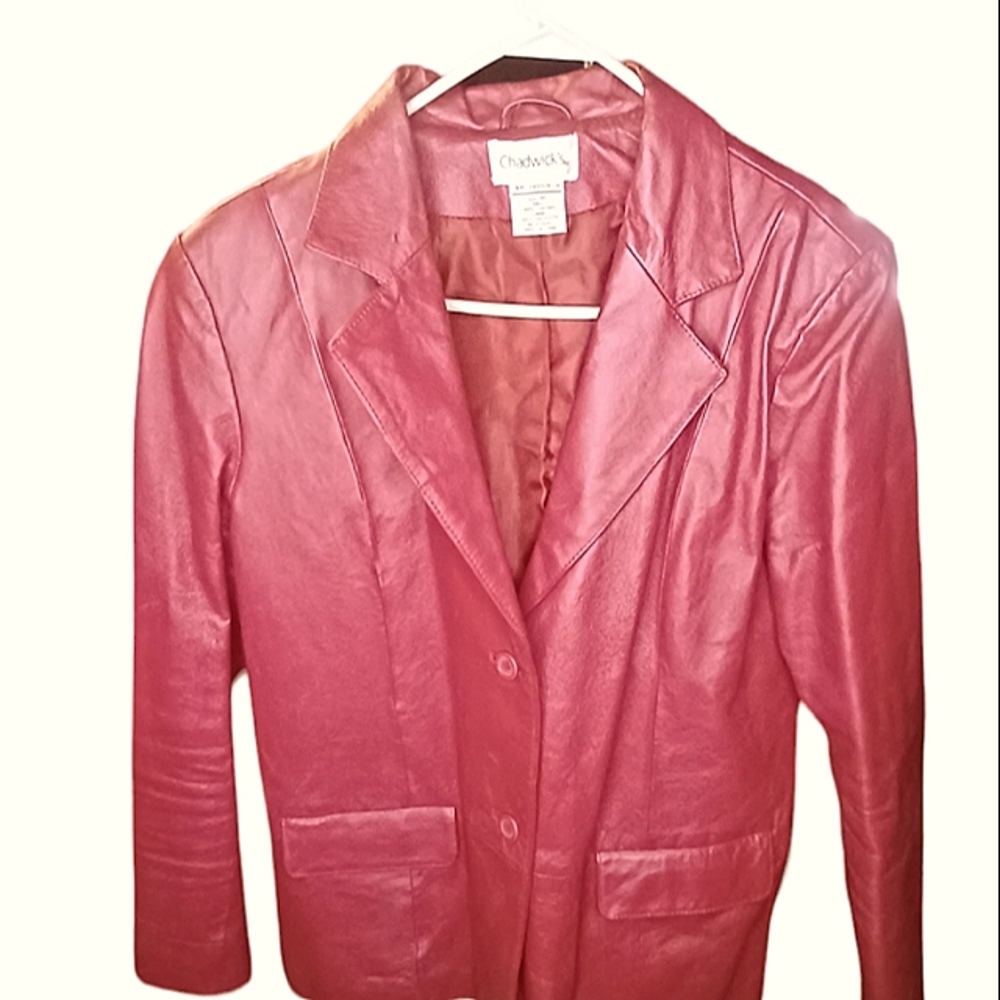 Leather Blazer